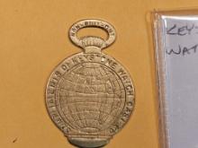 EXONUMIA! Scarce 1893 World's Fair Watch Fob