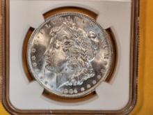 NGC 1904-O Morgan Dollar in Mint State 63