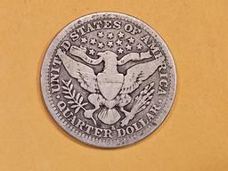 Semi-key 1915-S Barber Quarter