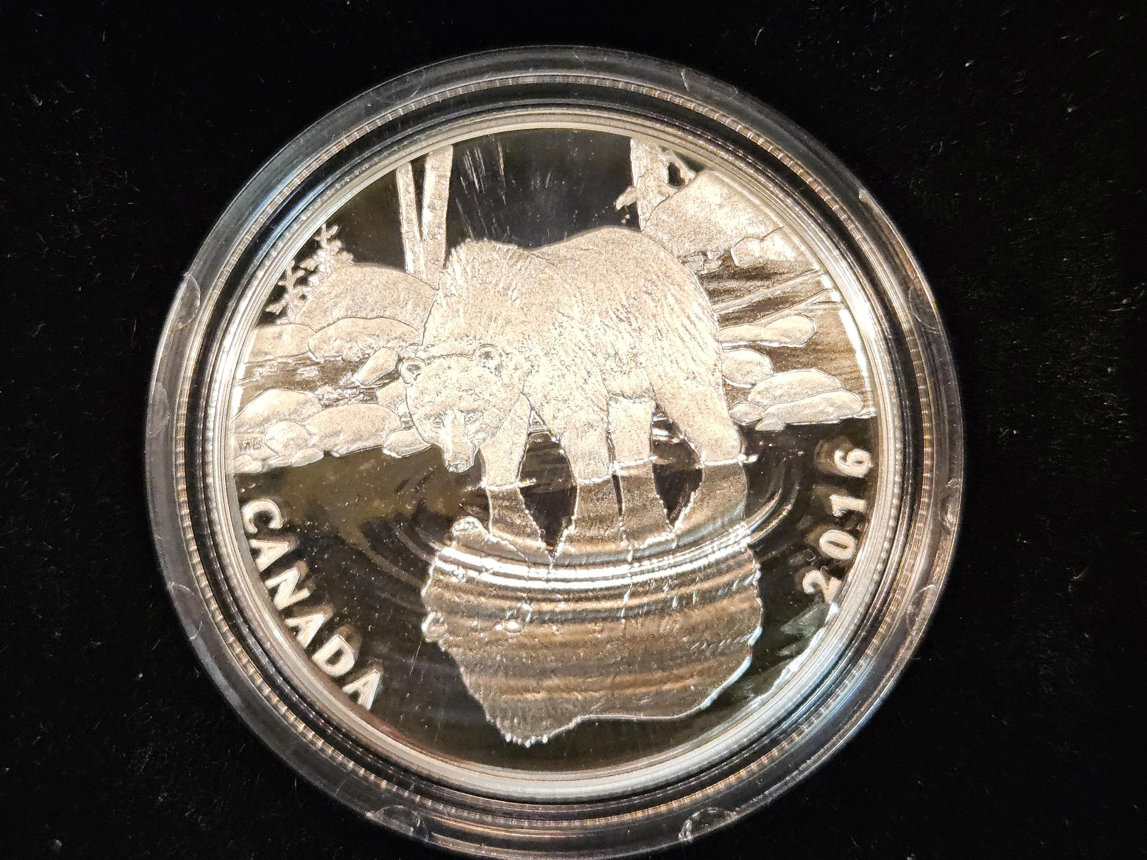 GEM Proof Deep Cameo 2016 Canada Silver Ten Dollars