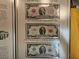 Large Two Dollar Bill Folio