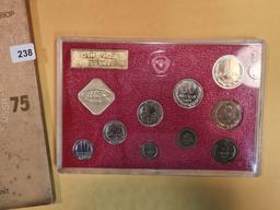 1975 CCCP/USSR BU Coin Set