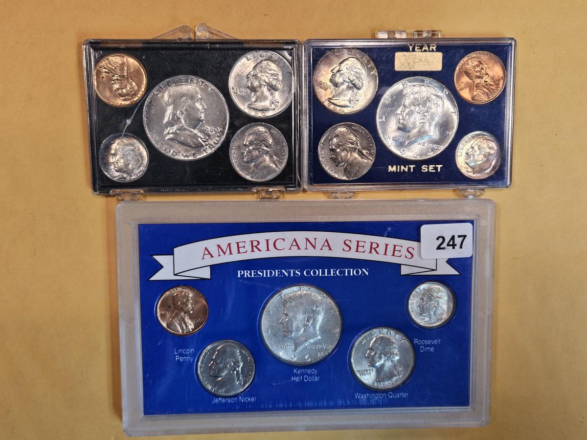 Three Silver Year sets