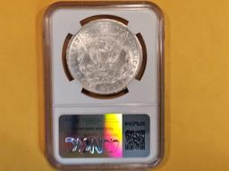 NGC 1904-O Morgan Dollar in Mint State 63