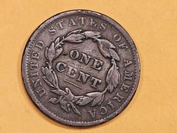 1837 Beaded cord Large Cent