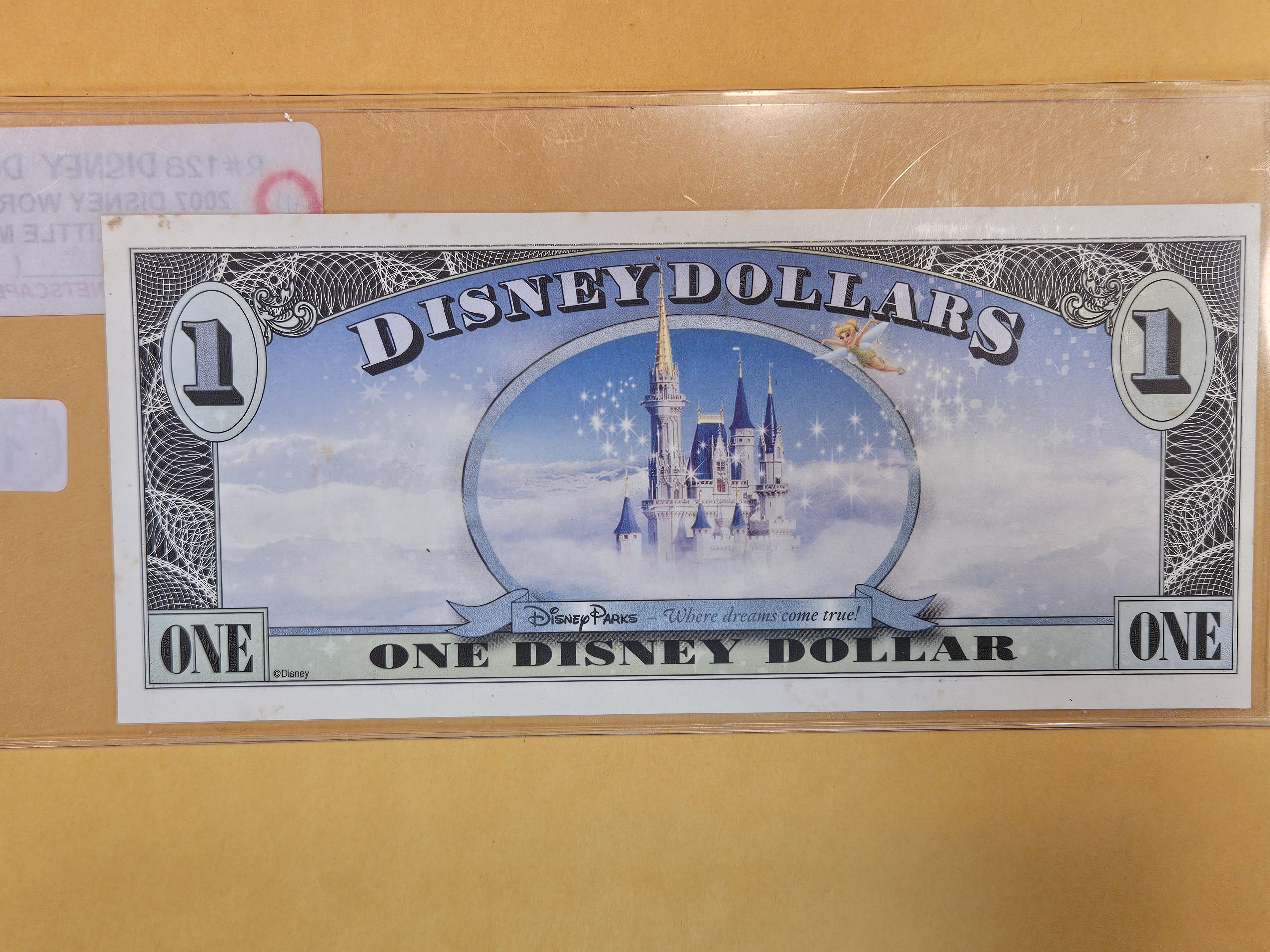 DISNEY DOLLAR! 2007-D Dollar in About Uncirculated