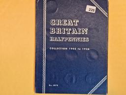 Near complete Great Britain penny album