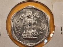 Choice Brilliant Uncirculated 1967 India 3 paise