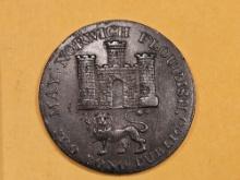 1792 CONDER Token in Extra Fine