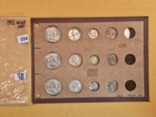 Better Date 1951 P-D-S Mint Set