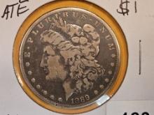 ** HIGHLIGHT *** KEY DATE ** 1889-CC Morgan Dollar