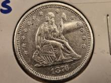 ERROR? 1876-S Seated Liberty Quarter