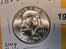 1953-D Franklin Half Dollar in Very Choice Brilliant Uncirculated