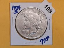 1934-S Peace Dollar