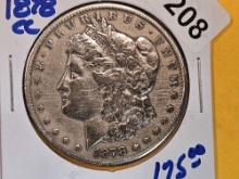 ** KEY DATE ** 1878-CC Morgan Dollar