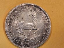 1964 South Africa silver Crown