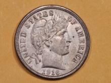 1916 Barber Dime