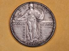 Bright 1926 Standing Liberty Quarter