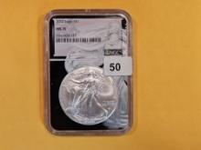 PERFECT! NGC 2022 American Silver Eagle in Mint State 70