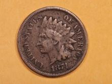 Better Date 1874 Indian Cent