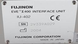 FUJINON EVE E400 IU402 Video Processor