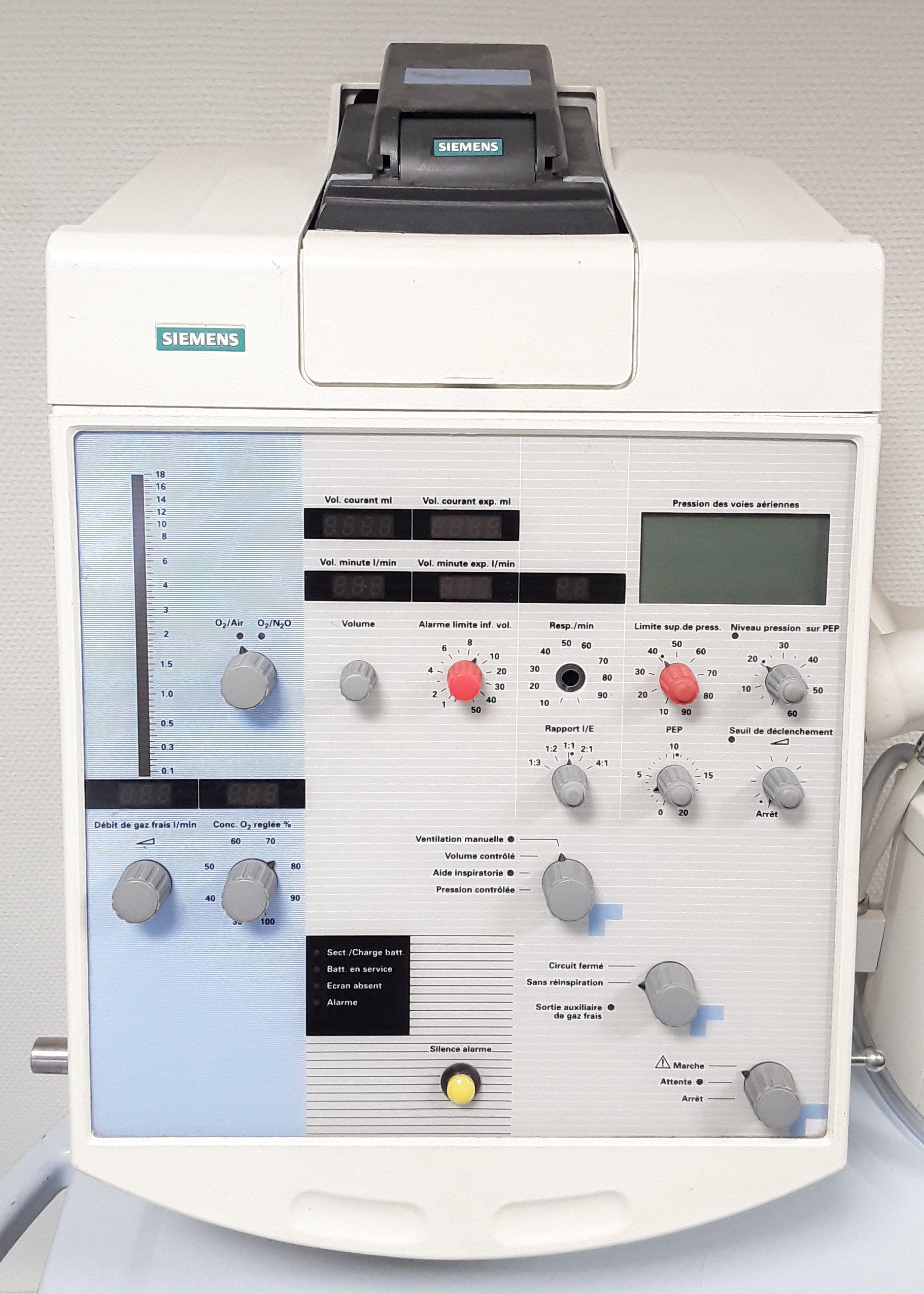 Siemens Kion Anesthesia Ventilator without monitor