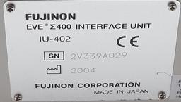 FUJINON EVE E400 IU-402 Interface Unit