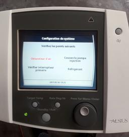 ALSIUS CoolGard 3000 Thermal Regulation System