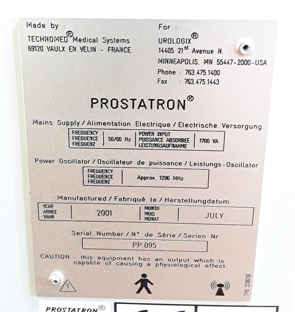 TECHNOMED Prostatron Microwave System