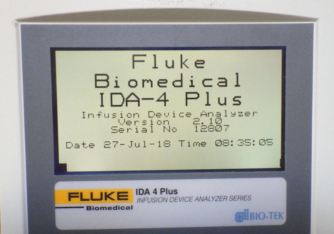 Fluke IDA 4 Plus Infusion Device Analyzer