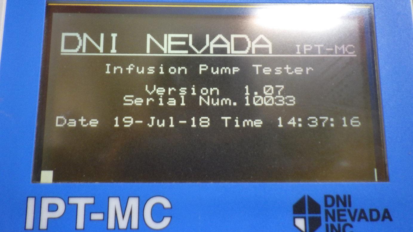 DNI Nevadan IPT-MC Infusion Pump Tester