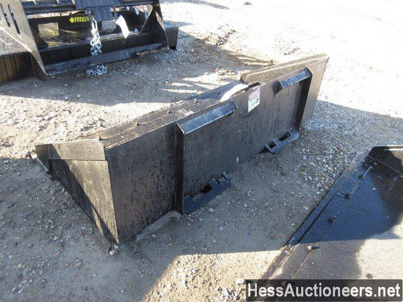 Mid-state 72 Inch Low Profile Bucket With Teeth