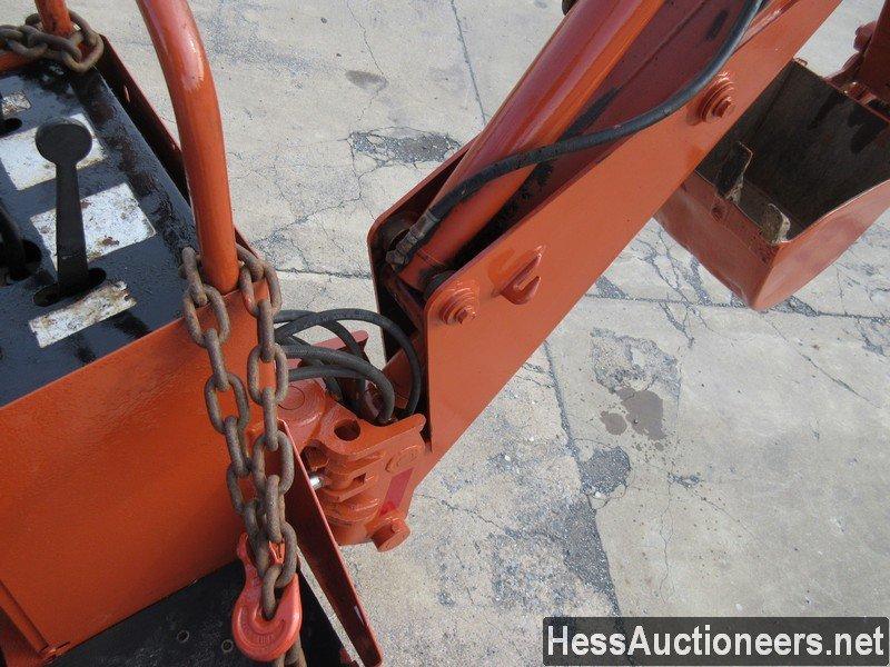 Ditch Witch 4010 Grader And Backhoe Blade