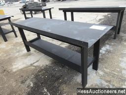 Heavy Duty Work Bench With Shelf