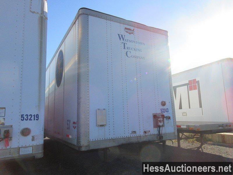 2005 Wabash 53' Van Trailer