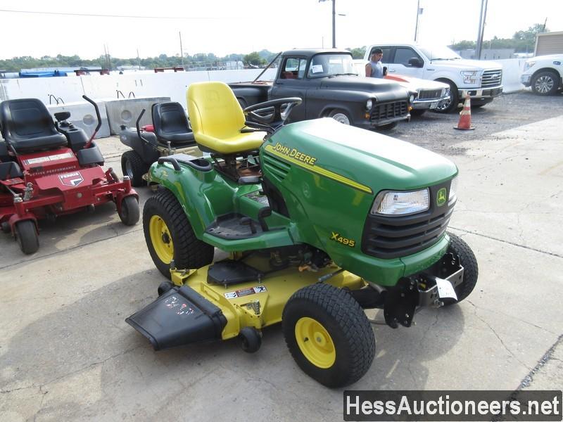 JOHN DEERE X495 AWS DIESEL MOWER