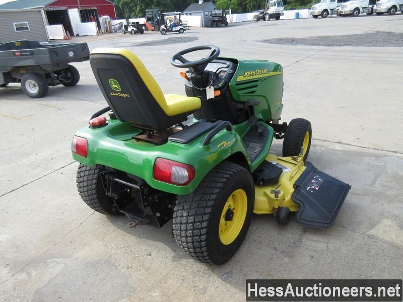 JOHN DEERE X495 AWS DIESEL MOWER