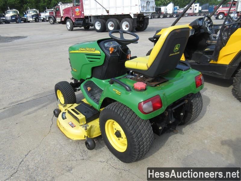 JOHN DEERE X495 AWS DIESEL MOWER