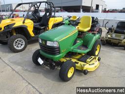 JOHN DEERE X495 AWS DIESEL MOWER