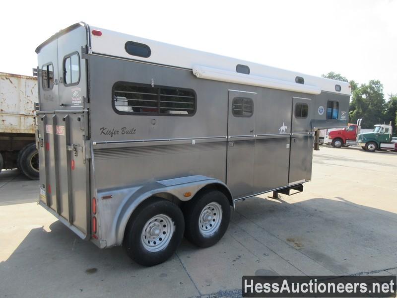 1997 KIEFER AMERICAN EAGLE HORSE TRAILER