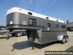 1997 KIEFER AMERICAN EAGLE HORSE TRAILER