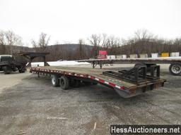 2001 ECONOLINE MG436DE FLATBED TRAILER