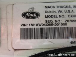 2008 Mack Pinnacle S/a Daycab
