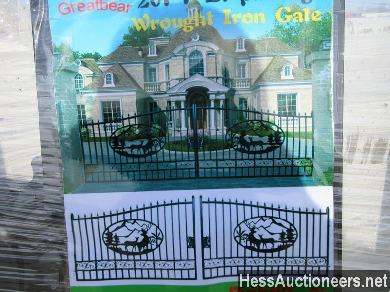 2019 20' WROUGHT IRON GATE