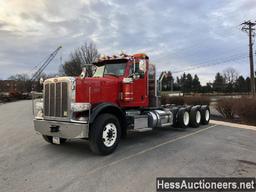 2015 PETERBILT 389 TRI-AXLE DAYCAB