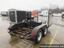 2011 NILFISK ADVANCE TR5000 10' TAG ALONG TRAILER