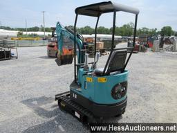 2021 AGROTK MINI EXCAVATOR, BUCKET, RIPPER, 2â€™ 8&quot; STICK, AUX HYDRAUL