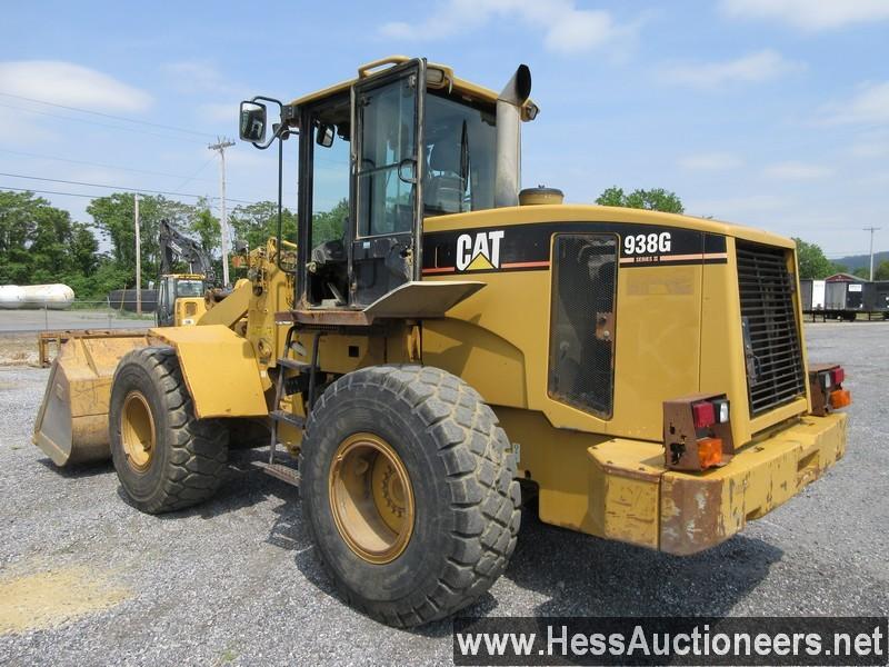 2006 CAT 938G WHEEL LOADER, CAT 3126 7.2L 145 HP ENG, 12306 HRS, 29,059 OPE