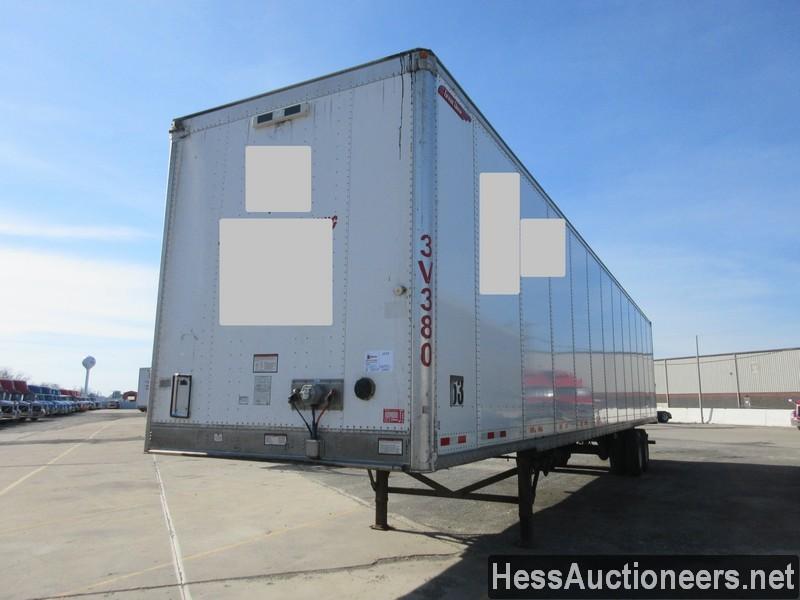 2016 GREAT DANE 53â€™ X 13â€™6&quot; H X 102&quot;W CCC-3314-01053 PLATE VAN TRAILER, 68000 GVW, T/A