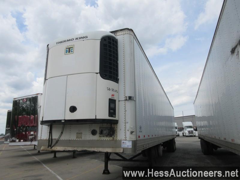 2008 HYUNDAI VR2530142-AS 53â€™ REEFER TRAILER, 65000 GVW, T/A, AIR SUSP, 295/75R22.5 ON STEEL WHEEL